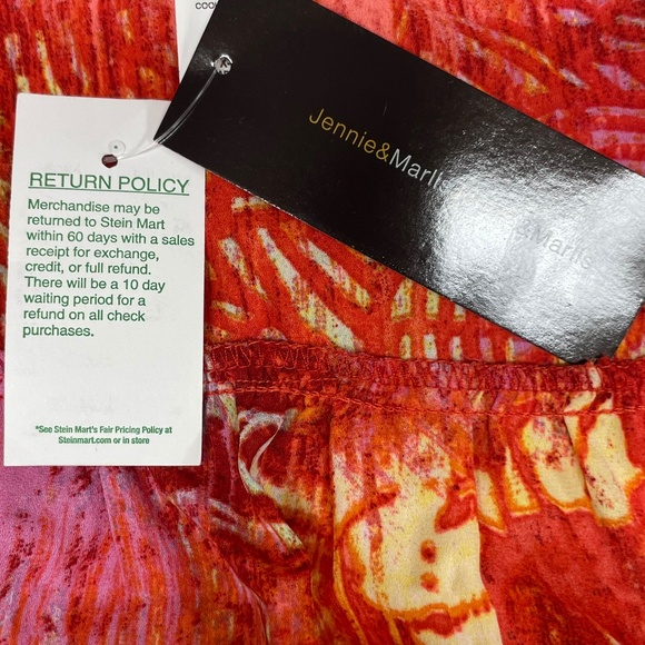 NWT Multi-colored XL Jennie & Marlis Women’s Kimono Top - Picture 6 of 10